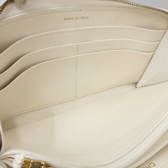 CHANEL White Caviar Leather Wallet - Picture 7 of 10